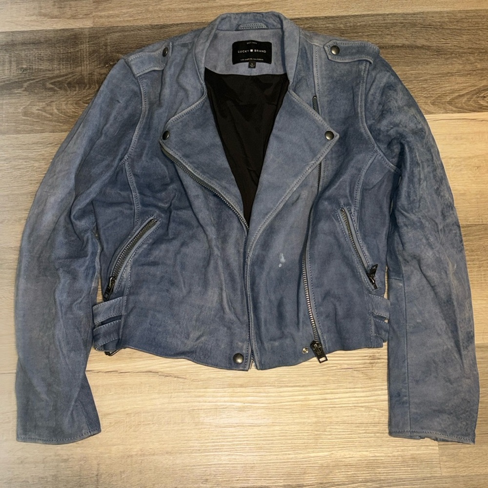 Lucky brand, thick fabric jacket